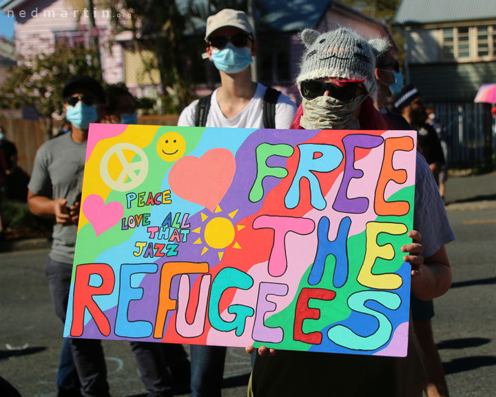 Mass Community Rally: 7 Years Too Long #FreeTheKP120, Kangaroo Point