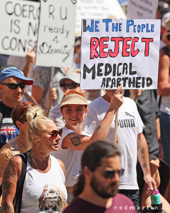 Freedom Rally, Brisbane