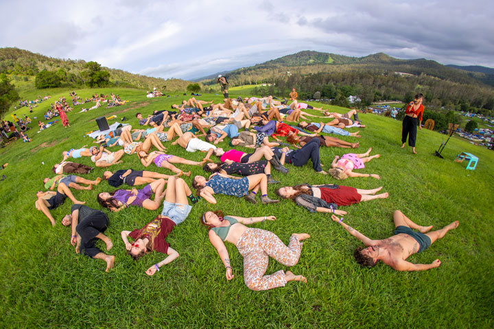 Telepathy: Moving Meditation, Hill, Yonder Festival 2021