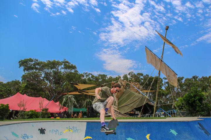 Bamboo Bass, Island Vibe Festival 2018, Stradbroke Island