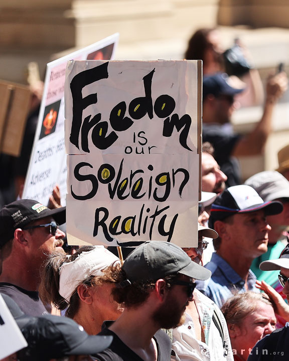 Freedom Rally, Brisbane