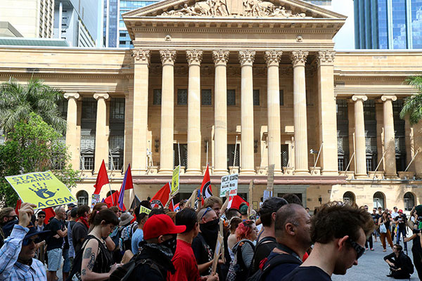 Communists invade Brisbane