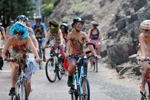 World Naked Bike Ride, Brisbane