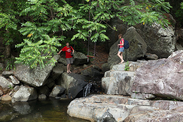 Ned & Bronwen at Cedar Creek (photo by Maz)