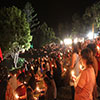 3 minutes’ silence, Woodford Folk Festival