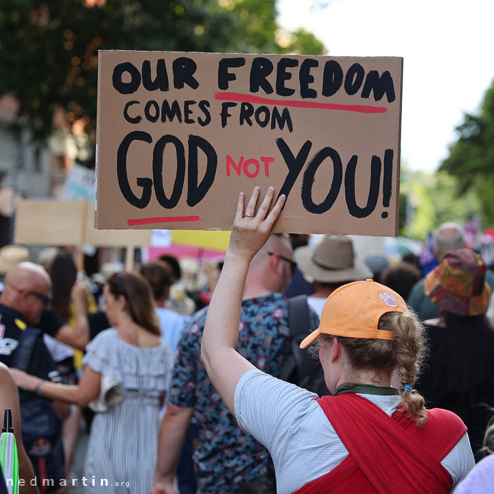 Freedom Rally, Brisbane