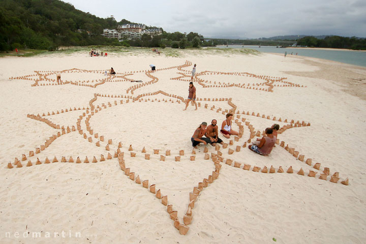 Cooper's Candle Installation, Currumbin Bay