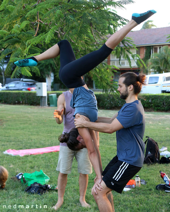 Acro at New Farm Park