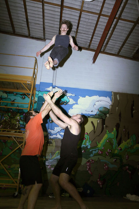 Sleepover & Acro at Redstar Fitness Collective