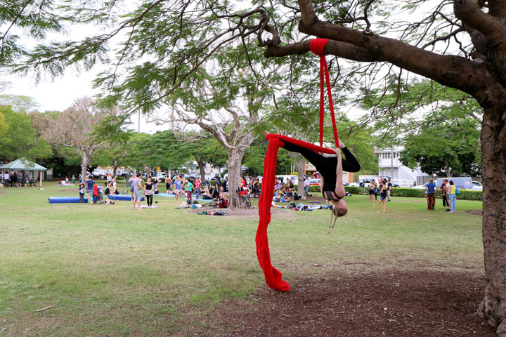 The Great Acro Exchange at New Farm Park