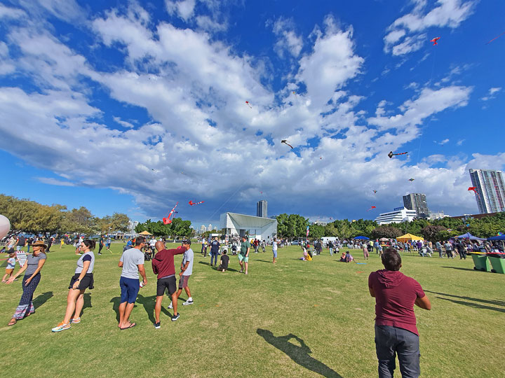 74th Independence Day of India and Gold Coast Kite Festival, HOTA, Gold Coast