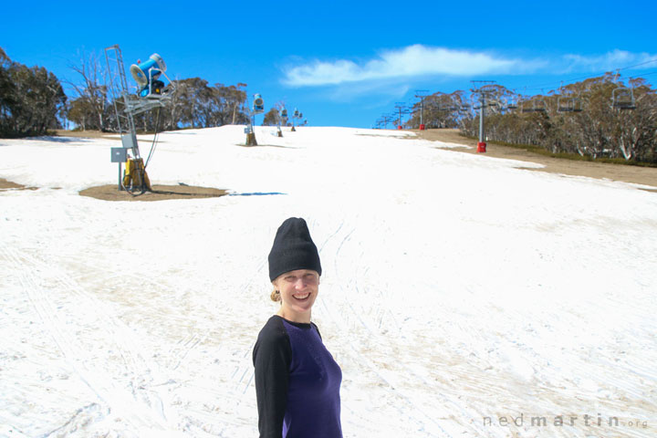 Bronwen at Selwyn Snow Resort, Snowy Mountains