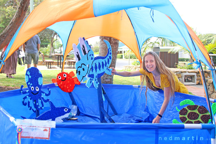 Bronwen at the Tamborine Mountain Scarecrow Festival