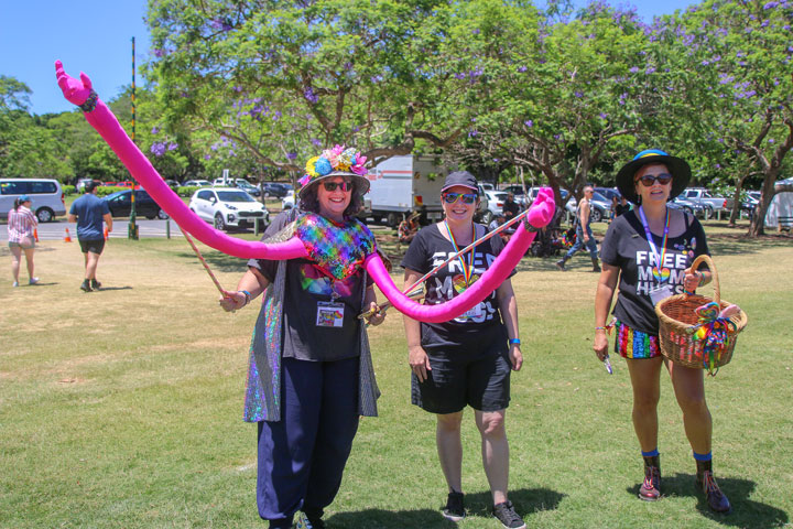 Brisbane Pride March & Fair, New Farm Park