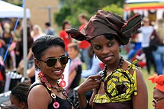 Spectacular African hats