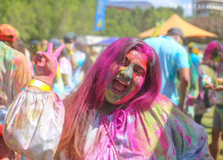 Gold Coast Colour Festival HOLI, Broadwater Parklands