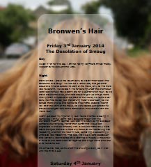 Bronwen’s Hair