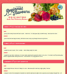 South Bank’s Regional Flavours Festival