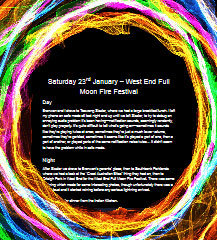 West End Full Moon Fire Festival