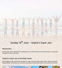 Sophia’s Super Jam