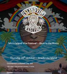 Bronwen & I go to Stradbroke Island & Micro Island Vibe Festival.