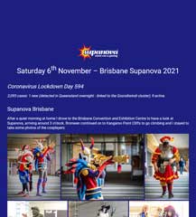 I photograph Supanova 2021.