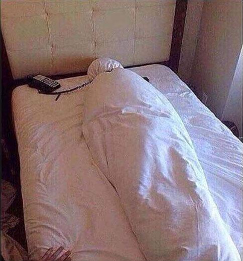 Always leave your hotel room like this