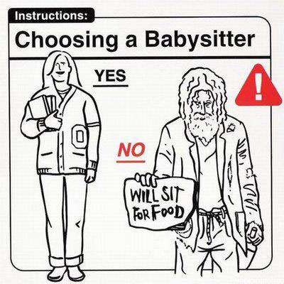 Baby Instructions: Choosing a Babysitter