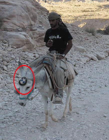 A BMW Donkey