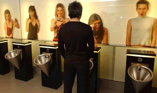 The Ego Boost Urinal — Ned Martin's Amused