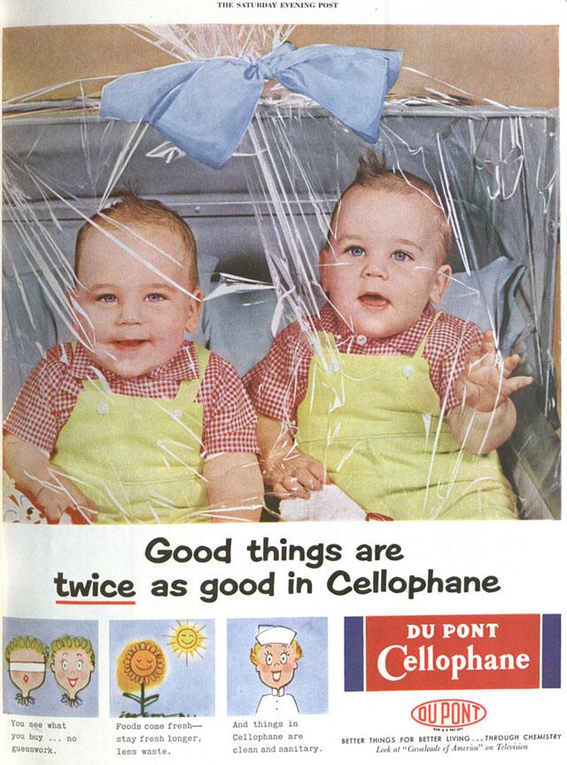 Good things are twice as good in Cellophane