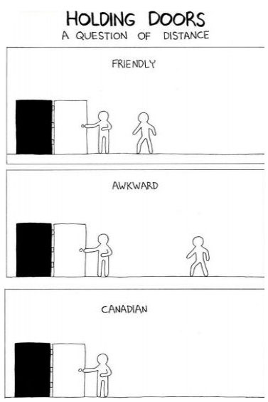 Holding Doors: A Question of Distance