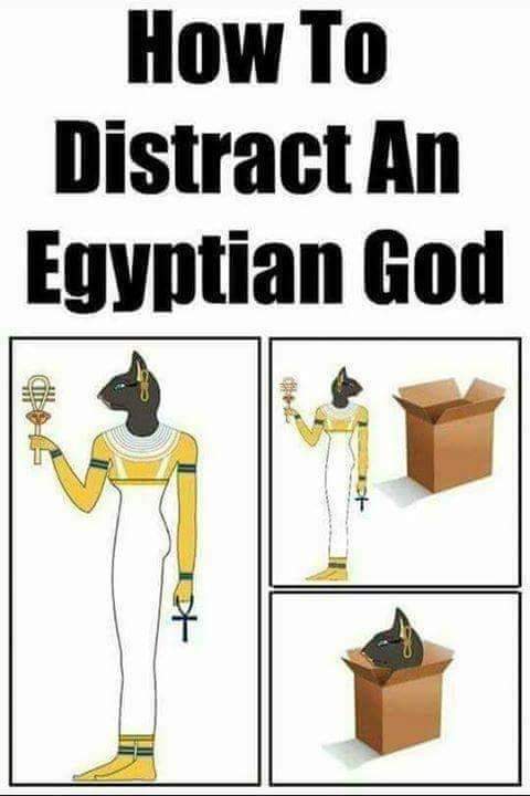 How to distract an Egyptian God