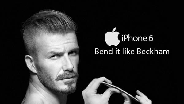 iPhone 6: Bend it like Beckham