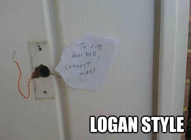 To ring door bell, connect wires.
