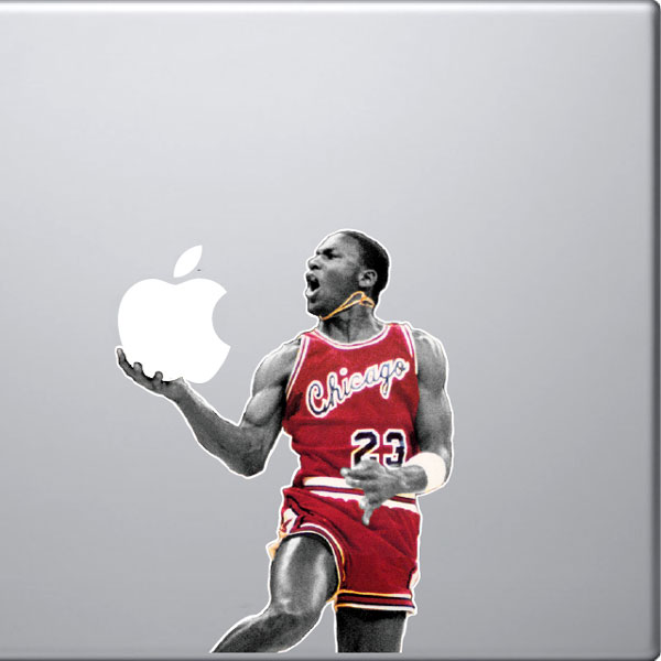 Michael Jordan MacBook Sticker