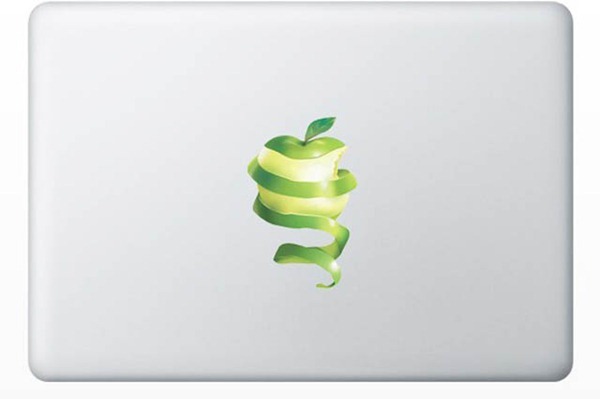 Peeled Apple MacBook Sticker