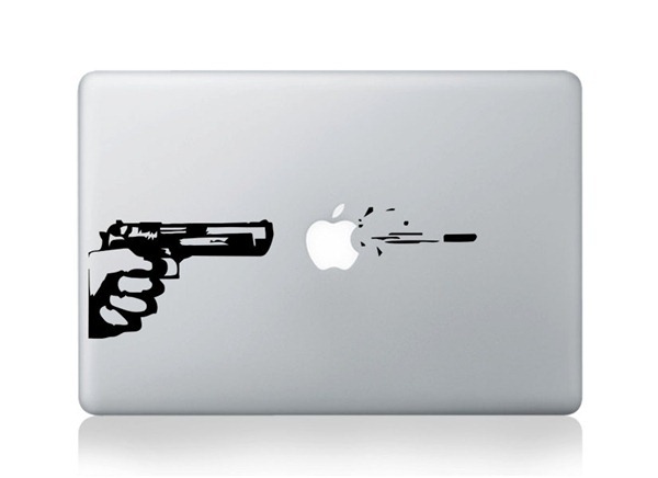 Bullet MacBook Sticker