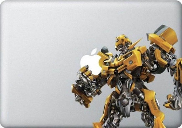 Transformers/Bumblebee MacBook Sticker