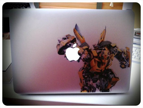 Transformers/Bumblebee MacBook Sticker