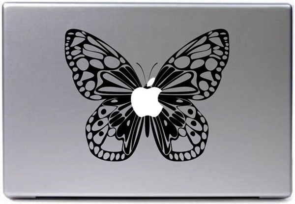 Butterfly MacBook Sticker