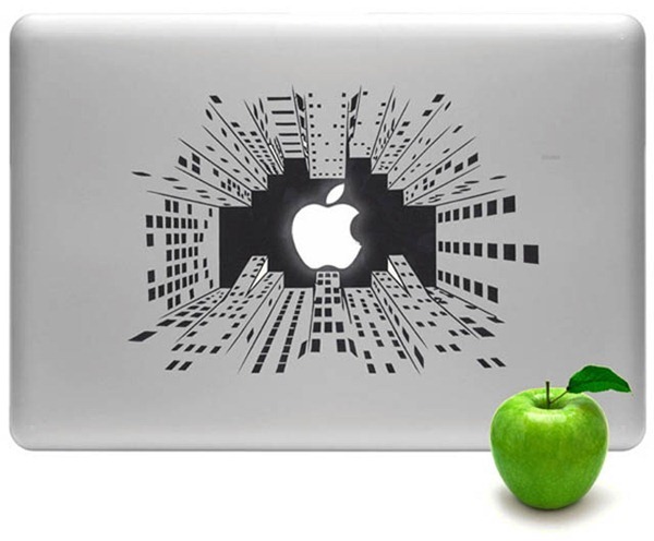 Big City Nights MacBook Sticker