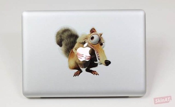 Ice Age Chipmunk MacBook Sticker