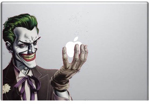 The Joker MacBook Sticker