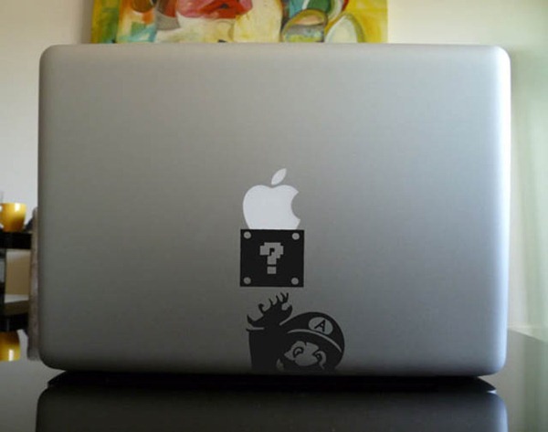 Mario MacBook Sticker