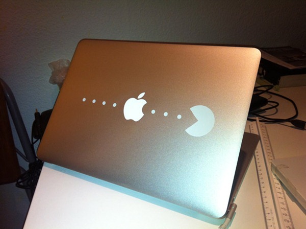 Pac-Man MacBook Sticker