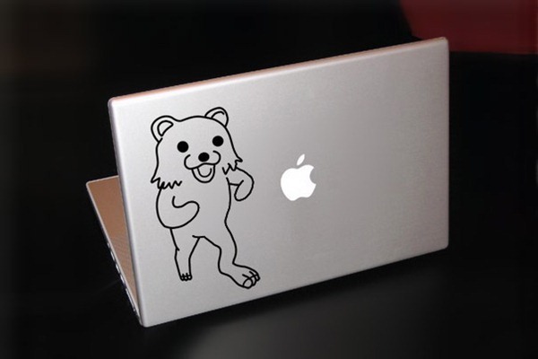 Pedobear MacBook Sticker