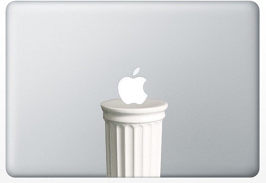 Roman/Greek Column MacBook Sticker