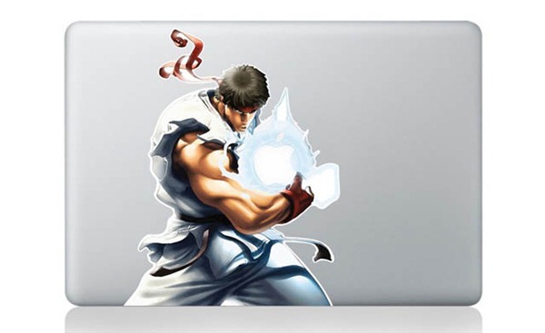 Street Fighter/Ryu MacBook Sticker