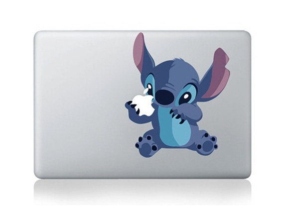 Stitch MacBook Sticker
